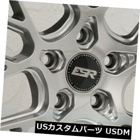 海外輸入ホイール 18x9.5 ESR CS11 5x100 35ハイパーシルバーホイールリムセット（4） 18x9.5 ESR CS11 5x100 35 Hyper Silver Wheels Rims Set(4)
