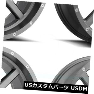 COAzC[ 20x9 MKW M96 5x5 / 5x127 10TeO[zC[Zbgi4j 20x9 MKW M96 5x5/5x127 10 Satin Grey Wheels Rims Set(4)