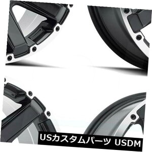 COAzC[ 20x9 MKW M94 8x170 10TeubN}VOzC[Zbgi4j 20x9 MKW M94 8x170 10 Satin Black Machine Ring Wheels Rims Set(4)