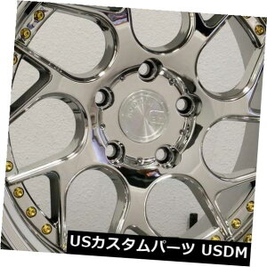 COAzC[ 18x9.5 / 18x10.5 Aodhan DS01 DS1 5x114.3 30/15^v`izC[Zbgi4j 18x9.5/18x10.5 Aodhan DS01 DS1 5x114.3 30/15 Vacuum Platinum Wheels Rims Set(4)