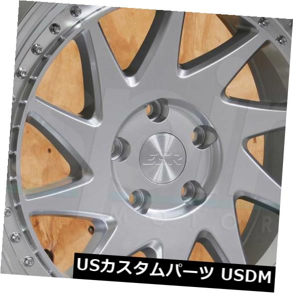海外輸入ホイール 18x8.5 / 18x9.5 ESR SR09 SR9 5x120 30/35 Hyper Silver Wheels New Set（4） 18x8.5/18x9.5 ESR SR09 SR9 5x120 30/35 Hyper Silver Wheels New Set(4)