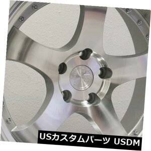 COAzC[ 19x11 Aodhan AH03 AH3 5x108 22Vo[zC[Zbgi4j 19x11 Aodhan AH03 AH3 5x108 22 Silver Wheels Rims Set(4)