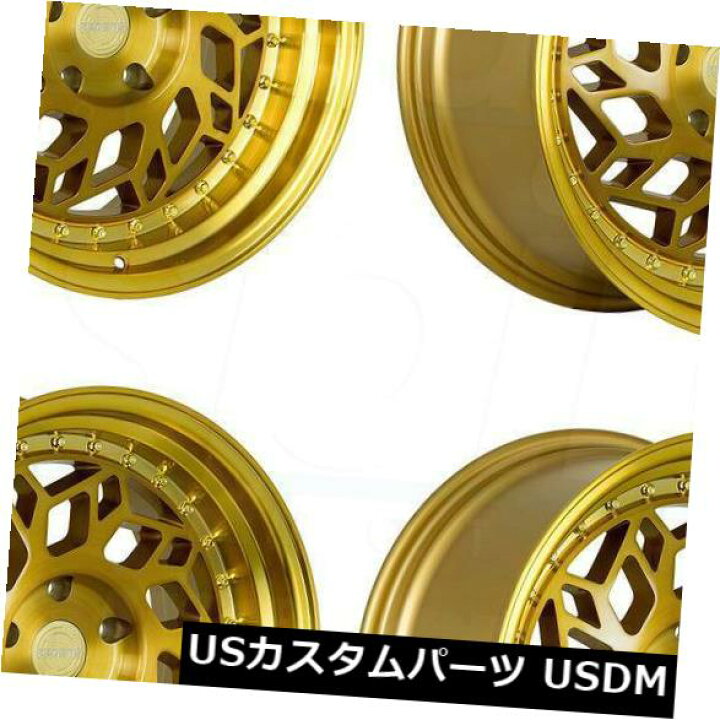 楽天市場】海外輸入ホイール 18x8.5 Regen5 R32 5x114.3 38ブラッシュ 