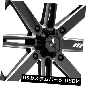 �C�O�A���z�C�[�� 18x7 MSA�I�t���[�hM41�{�N�T�[4x156 10�O���X�u���b�N�~���h�z�C�[�������Z�b�g�i4�j 18x7 MSA Off-Road M41 Boxer 4x156 10 Gloss Black Milled Wheels Rims Set(4) �y���s�A���i�z