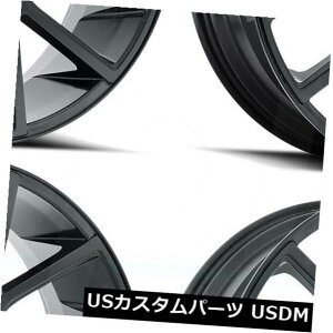 COAzC[ 20x9 MKW A614 5x114.3 35tTeubNzC[Zbgi4j 20x9 MKW A614 5x114.3 35 Full Satin Black Wheels Rims Set(4)