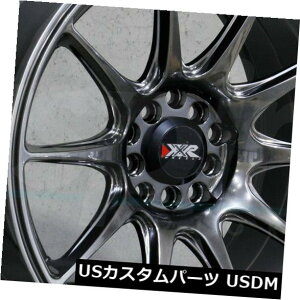 �C�O�A���z�C�[�� 20x8.5 XXR 527 5x114.3 40�N�����u���b�N�z�C�[�������Z�b�g�i4�j 20x8.5 XXR 527 5x114.3 40 Chromium Black Wheels Rims Set(4) �y���s�A���i�z