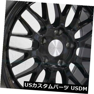�C�O�A���z�C�[�� 18x9.5 ESR SR05 SR5 5x114.3 22�O���X�u���b�N�z�C�[�������Z�b�g�i4�j 18x9.5 ESR SR05 SR5 5x114.3 22 Gloss Black Wheels Rims Set(4) �y���s�A���i�z