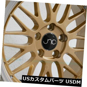 �C�O�A���z�C�[�� 19x8.5 / 19x9.5 JNC 005 JNC005 5x114.3 35/35�S�[���h�}�V�����b�v�z�C�[�������Z�b�g�i4�j 19x8.5/19x9.5 JNC 005 JNC005 5x114.3 35/35 Gold Machine Lip Wheel Rims set(4) �y���s�A���i�z