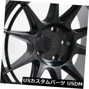 COAzC[ 18x8.5 / 18x9.5 ESR SR13 5x114.3 30/15}bgubNzC[Zbgi4j 18x8.5/18x9.5 ESR SR13 5x114.3 30/15 Matte Black Wheels Rims Set(4)