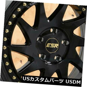 COAzC[ 18x8.5 / 18x9.5 ESR SR09 SR9 5x114.3 30/35OXubNzC[Zbgi4j 18x8.5/18x9.5 ESR SR09 SR9 5x114.3 30/35 Gloss Black Wheels Rims Set(4)