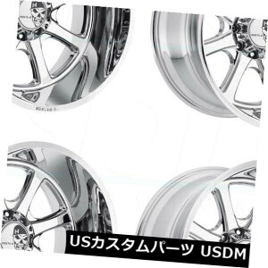 COAzC[ 24x14GΓIH105 Exile 8x170 -76N[zC[Zbgi4j 24x14 Hostile H105 Exile 8x170 -76 Chrome Wheels Rims Set(4)