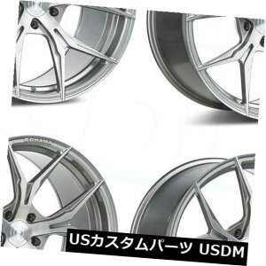 COAzC[ 22x9 / 22x10.5 Rohana RFX5 5x114.3 35/40`^zC[Zbgi4j 22x9/22x10.5 Rohana RFX5 5x114.3 35/40 Titanium Wheels Rims Set(4)