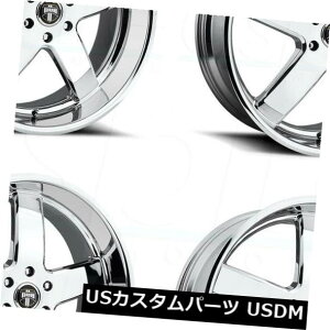 �C�O�A���z�C�[�� 26x10 DUB Big Baller S222 5x5.5 / 5x139.7 25�N���[���z�C�[�������Z�b�g�i4�j 26x10 DUB Big Baller S222 5x5.5/5x139.7 25 Chrome Wheels Rims Set(4) �y���s�A���i�z