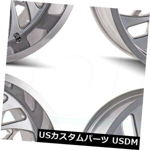 �C�O�A���z�C�[�� 24x12�J���I�t���[�h�X�C�b�`�o�b�N8x6.5 / 8x165.1 -51�|���b�V���z�C�[�������Z�b�g�i4�j 24x12 Cali Off-Road Switchback 8x6.5/8x165.1 -51 Polished Wheels Rims Set(4) �y���s�A���i�z