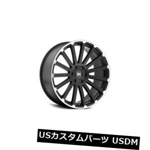 �C�O�A���z�C�[�� 24x10�u���b�N���C�m�X�s�A5x5.5 / 5x139.7 25�}�b�g�u���b�N�z�C�[�������Z�b�g�i4�j 24x10 Black Rhino Spear 5x5.5/5x139.7 25 Matte Black Wheels Rims Set(4) �y���s�A���i�z
