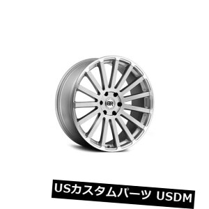 COAzC[ 24x10TC̑6x5.5 / 6x139.7 25Vo[zC[Zbgi4j 24x10 Black Rhino Spear 6x5.5/6x139.7 25 Silver Wheels Rims Set(4)