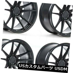 �C�O�A���z�C�[�� 20x9 Rohana RF2 5x120 35�u���b�N�z�C�[�������Z�b�g�i4�j 20x9 Rohana RF2 5x120 35 Black Wheels Rims Set(4) �y���s�A���i�z