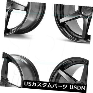 �C�O�A���z�C�[�� 20x9 Ferrada FR3 5x114.3 35�}�b�g�u���b�N�u���b�N���b�v�z�C�[�������Z�b�g�i4�j 20x9 Ferrada FR3 5x114.3 35 Matte Black Black Lip Wheels Rims Set(4) �y���s�A���i�z
