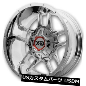 �C�O�A���z�C�[�� 20x12 XD XD839�N�����v5x5 / 5x5.5 -44�N���[���z�C�[�������Z�b�g�i4�j 20x12 XD XD839 Clamp 5x5/5x5.5 -44 Chrome Wheels Rims Set(4) �y���s�A���i�z