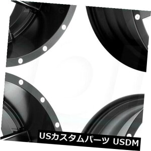 COAzC[ 20x8.25 Fuel Maverick D538 8x6.5 / 8x165.1 -240ubN~hzC[Zbgi4j 20x8.25 Fuel Maverick D538 8x6.5/8x165.1 -240 Black Milled Wheels Rims Set(4)