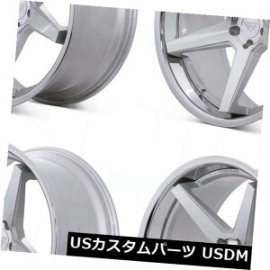 �C�O�A���z�C�[�� 19x8.5 / 19x10.5 Ferrada FR3 5x120 15/25�}�V���V���o�[�N���[�����b�v�z�C�[���Z�b�g�i4�j 19x8.5/19x10.5 Ferrada FR3 5x120 15/25 Machine Silver Chrome Lip Wheels Set(4) �y���s�A���i�z