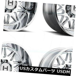 COAzC[ 20x12GΓIH111 Blaze 8x6.5 / 8x165.1 -44N[zC[Zbgi4j 20x12 Hostile H111 Blaze 8x6.5/8x165.1 -44 Chrome Wheels Rims Set(4)