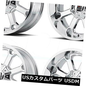 �C�O�A���z�C�[�� 20x9 XD XD825 Buck 25 8x180 0�N���[���z�C�[�������Z�b�g�i4�j 20x9 XD XD825 Buck 25 8x180 0 Chrome Wheels Rims Set(4) �y���s�A���i�z