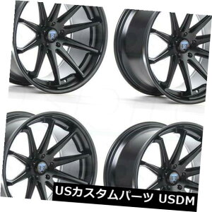 COAzC[ 20x9 / 20x10 Rohana RC10 5x114.3 15/25}bgubNzC[Zbgi4j 20x9/20x10 Rohana RC10 5x114.3 15/25 Matte Black Wheels Rims Set(4)