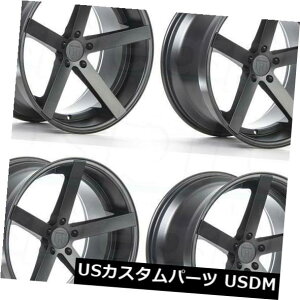 COAzC[ 20x9 / 20x10 Rohana RC22 5x120 35/40Ot@CgzC[Zbgi4j 20x9/20x10 Rohana RC22 5x120 35/40 Graphite Wheels Rims Set(4)