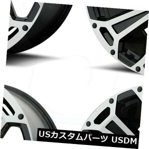 COAzC[ 20x12 Asanti Off-Road AB813N[o[6x5.5 / 6x139.7 -40ubNubVzC[Zbgi4 20x12 Asanti Off-Road AB813 Cleaver 6x5.5/6x139.7 -40 Black Brushed Wheels Set(4