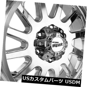 COAzC[ 22x12It[hX^[M17 6x5.5 / 6x139.7 -44N[zC[Zbgi4j 22x12 Off-Road Monster M17 6x5.5/6x139.7 -44 Chrome Wheels Rims Set(4)