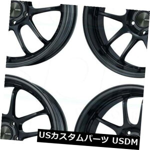 COAzC[ 18x10.5 Enkei Pf01 5x114.3 15ubNyCgzC[Zbgi4j 18x10.5 Enkei Pf01 5x114.3 15 Black Paint Wheels Rims Set(4)