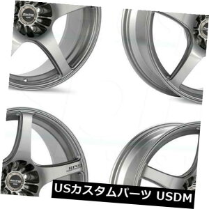 COAzC[ 19x8.5 Enkei RP03 5x120 35Vo[yCgzC[Zbgi4j 19x8.5 Enkei RP03 5x120 35 Silver Paint Wheels Rims Set(4)