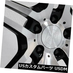 �C�O�A���z�C�[�� 20x8.5 MRR RW2 5x120 25�u���b�N�N���[�����b�v�z�C�[�������Z�b�g�i4�j 20x8.5 MRR RW2 5x120 25 Black Chrome Lip Wheels Rims Set(4) �y���s�A���i�z