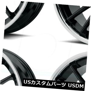 COAzC[ 20x9 Asanti Black ABL-24 Beta 5x120 35OXubNN[bvzC[Zbgi4j 20x9 Asanti Black ABL-24 Beta 5x120 35 Gloss Black Chrome Lip Wheels Rim Set(4)