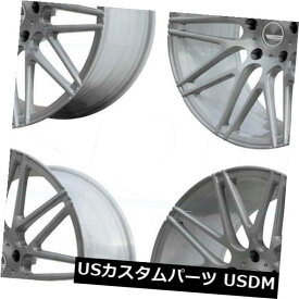 海外輸入ホイール 20x9 Verde VFF01 5x108 35ブラッシュドアルミホイールリムセット（4） 20x9 Verde VFF01 5x108 35 Brushed Aluminum Wheels Rims Set(4)