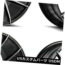 海外輸入ホイール 19x8.5 Savini BM14 5x114.3 35ブラックティントホイールリムセット（4） 19x8.5 Savini BM14 5x114.3 35 Black Tint Wheels Rims Set(4)