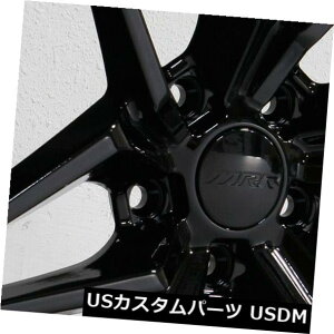 COAzC[ 20x10 / 20x11 MRRt[tH[WM755tBbgJ}5x120 23/43ubNzC[Zbgi4j 20x10/20x11 MRR Flow Forge M755 fit Camaro 5x120 23/43 Black Wheels Rims Set(4)