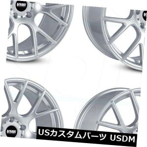 �C�O�A���z�C�[�� 19x8.5 VMR V810 5x114.3 35�n�C�p�[�V���o�[�z�C�[�������Z�b�g�i4�j 19x8.5 VMR V810 5x114.3 35 Hyper Silver Wheels Rims Set(4) �y���s�A���i�z
