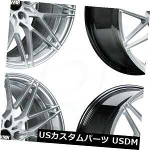 �C�O�A���z�C�[�� 19x8.5 / 19x9.5 VMR V801 5x114.3 35/35�n�C�p�[�V���o�[�z�C�[�������Z�b�g�i4�j 19x8.5/19x9.5 VMR V801 5x114.3 35/35 Hyper Silver Wheels Rims Set(4) �y���s�A���i�z