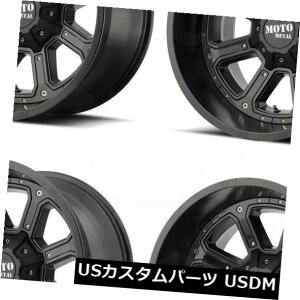�C�O�A���z�C�[�� 20x9 Moto Metal MO984 Shift 6x135 / 6x5.5 -12�u���b�N�z�C�[�������Z�b�g�i4�j 20x9 Moto Metal MO984 Shift 6x135/6x5.5 -12 Black Wheels Rims Set(4) �y���s�A���i�z