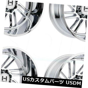 COAzC[ 20x9GΓIH110XgCJ[8x180 12N[zC[Zbgi4j 20x9 Hostile H110 Stryker 8x180 12 Chrome Wheels Rims Set(4)
