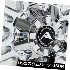 COAzC[ 20x10AJIt[hA106 6x135 -24N[zC[Zbgi4j 20x10 American Off-Road A106 6x135 -24 Chrome Wheels Rims Set(4)