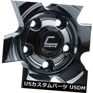 COAzC[ 18x10.5 Cosmis S1 5x114.3 5ubNN[zC[Zbgi4j 18x10.5 Cosmis S1 5x114.3 5 Black Chrome Wheels Rims Set(4)