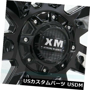 COAzC[ 22x12 Xtreme XM326 5x115 / 5x5 / 5x12 7 -44OXubNN[CT[gzC[Zbgi4j 22x12 Xtreme XM326 5x115/5x5/5x127 -44 Gloss Black Chrome Insert Wheels Set(4)