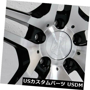 �C�O�A���z�C�[�� 19x8.5 / 19x9.5 MRR RW2 5x114.3 25/25�u���b�N�N���[�����b�v�z�C�[�������Z�b�g�i4�j 19x8.5/19x9.5 MRR RW2 5x114.3 25/25 Black Chrome Lip Wheels Rims Set(4) �y���s�A���i�z