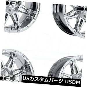 COAzC[ 18x9RlD530 5x4.5 / 5x5 / 5x12 7 -12N[zC[Zbgi4j 18x9 Fuel Hostage D530 5x4.5/5x5/5x127 -12 Chrome Wheels Rims Set(4)