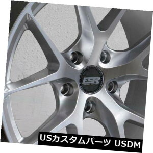 COAzC[ 19x8.5 / 19x9.5 ESR RF02 RF2 5x120 30/35 Hyper Silver Wheels New Seti4j 19x8.5/19x9.5 ESR RF02 RF2 5x120 30/35 Hyper Silver Wheels New Set(4)