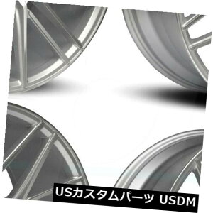 �C�O�A���z�C�[�� 22x9���[�h�t�H�[�XRF13 5x130 45�V���o�[���[�_�[�t�F���Q���Z�b�g�i4�j 22x9 Road Force RF13 5x130 45 Silber R?der Felgen Set (4) �y���s�A���i�z