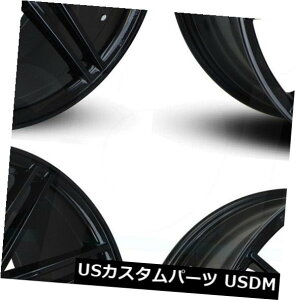 �C�O�A���z�C�[�� 22x9 / 22x10.5���[�h�t�H�[�XRF11.1 5x130 45/40�V�������c���[�_�[�t�F���Q���Z�b�g�i4�j 22x9/22x10.5 Road Force RF11.1 5x130 45/40 Schwarz R?der Felgen Set (4) �y���s�A���i�z